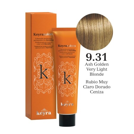 Keyra Barva na vlasy č. 9.31 (Popelavá zlatá velmi světlá blond)