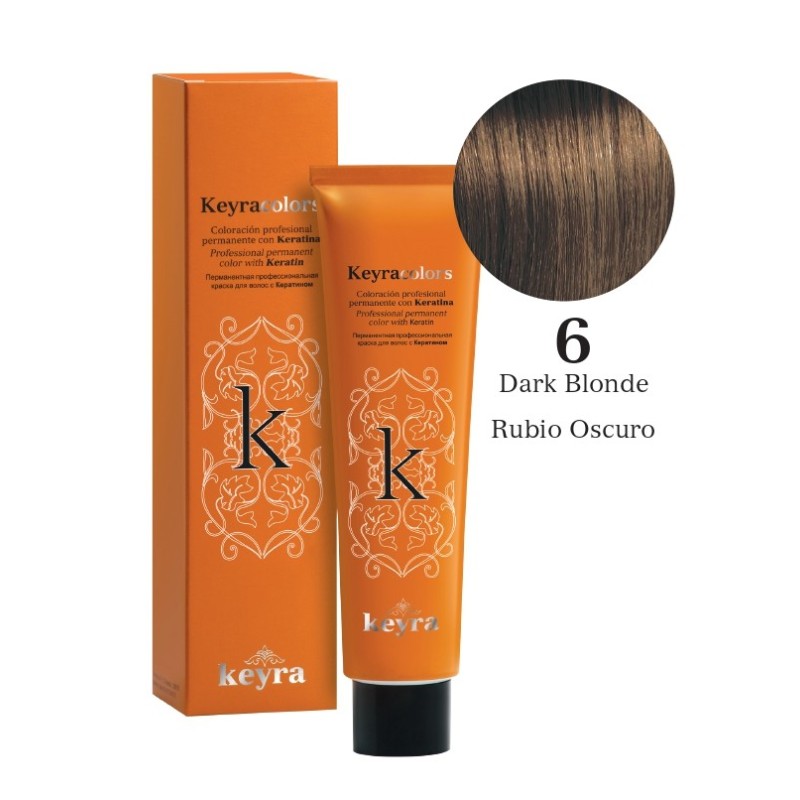 Keyra Barva na vlasy č. 6 (Tmavá blond)