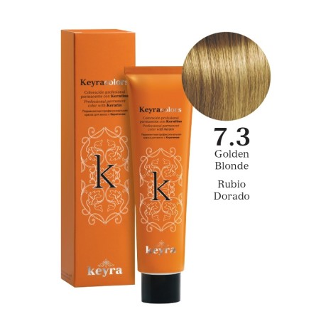 Keyra Barva na vlasy č. 7.3 (Zlatá blond)