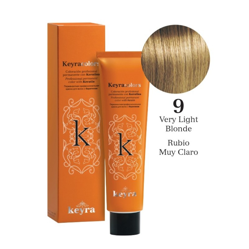 Keyra Barva na vlasy č. 9 (Velmi světlá blond)