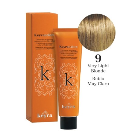 Keyra Barva na vlasy č. 9 (Velmi světlá blond)
